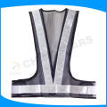 hi vis sleeveless vest for day and night wearing